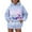 Purple, variant on Womens Christmas Sweatshirt Women'S Loose Fall Winter Top Christmas Cute Snowman Bell Print Casual Pullover Tops Hoody Womens Hoodies Blue L