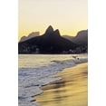 thumbnail image 2 of Art.com Brazil, City of Rio de Janeiro, Ipanema Beach and Morro Dois Irmaos during sunset. Stretched Canvas Print Wall Art by Karol Kozlowski, 12" x 18", 2 of 4