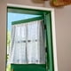 thumbnail image 2 of Cortinas de Cocina Jinchan Semitransparentes con Mini Pompones de Voile de 60 cm, 2 of 9