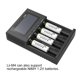 thumbnail image 5 of Cargador de batería Li-ion 18650, 4 ranuras recargables para baterías 18650 14500, 5 of 5