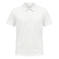 thumbnail image 6 of AZoiNM Men's Relaxed Fit Short Sleeve Polo Shirt, Casual Solid Performance Golf Polo with Seam Details, 6 of 12