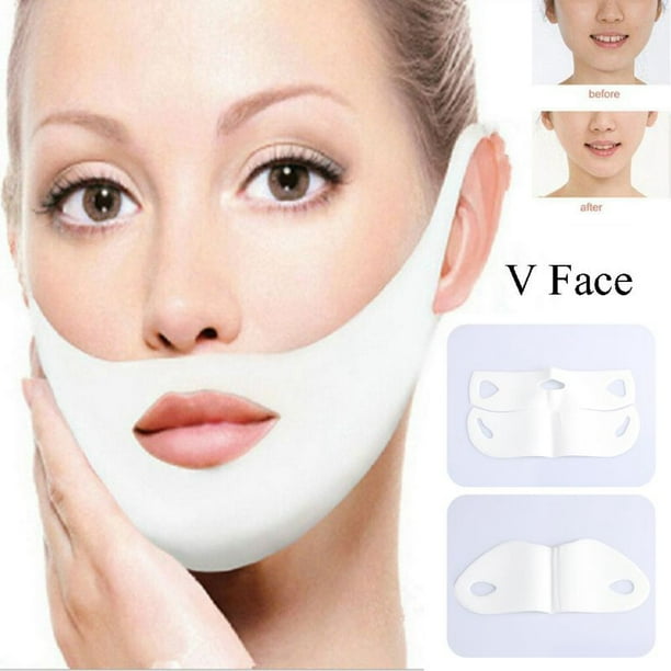 5PACKS Lifting Mask for Face, Women Chin & Cheek Care Contour Lifting