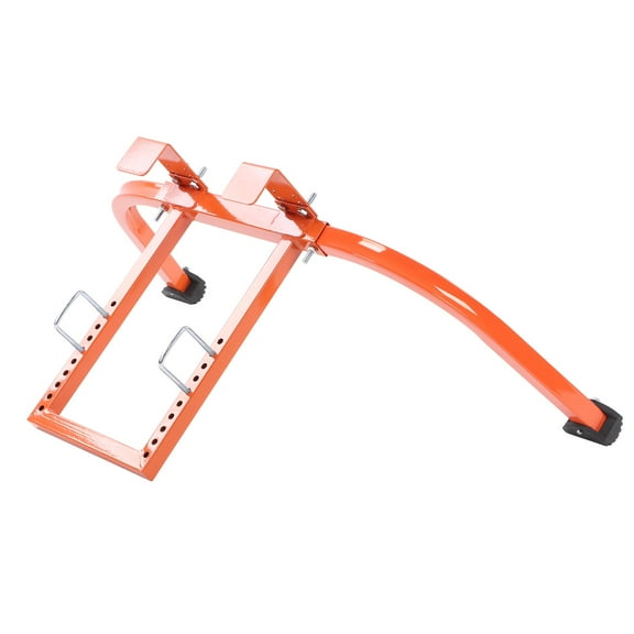 Ladder Stabilizer Steel Roof Hook Wing Span Standoff for Climbing Painting Orange