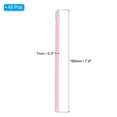 thumbnail image 2 of Lápices redondos Uxcell, paquete de 48 lápices de grafito HB con borrador, lápices de madera, lápiz lindo para el aula, rosa claro, 2 of 6