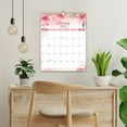 Aesthetic 20252026 Wall Calendar Runs from January 2025 Until June