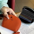 thumbnail image 2 of Bolso de tarjeta para damas, compacto, lindo, multitarjeta, de alto nivel, con sentido antidesmagnetización, para llevar en el bolso, de alta gama, 2 of 6