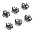 thumbnail image 6 of perfeclan 3x6 Pieces Metal Oval Bean String Cord Locks 2 Hole Toggle Spring Clasp Stop, 6 of 7