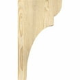 thumbnail image 3 of 6"W x 10"D x 18"H Yorktown Rough Sawn Corbel, Douglas Fir, 3 of 9