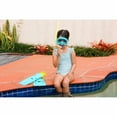 thumbnail image 3 of Coconut Grove by Sunnylife- Kids, Unisex Swim Snorkeling Set Octopus, Green- Goggles, Snorkel, Flippers & Carry Bag Included, 3 of 7