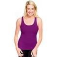 thumbnail image 3 of Skinny Tees Racerback Ribbed Tank 124, 3 of 28