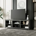 thumbnail image 3 of Eizigon Living room TV stand furniture with 6 storage compartments and 1 shelf cabinet, high-quality particle board, 3 of 5