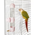 thumbnail image 6 of QZS Pet Bird Water Feeder,Pink Portable Automatic Parrot Water Feeder with Spring Valve,Cage Drinker for Parakeets Cockatiels,220ml/7oz, 6 of 6
