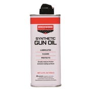 BIRCHWOOD CASEY Synthetic Gun Oil Convenient-Packed Long-Lasting Gun Lubricant for Reducing Friction, Cleaning, and Protecting Metal Surfaces, 4.5-ounce Spout Can