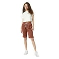 thumbnail image 5 of Women Elastic Waist Shorts Casual Solid Color Shorts Comfy Lightweight Shorts With Pockets Drawstring Pants for Women Women Casual Pants for Winter Petite Linen Pants for Women Casual Summer Womens, 5 of 7