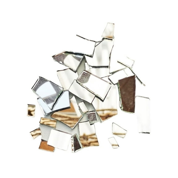 100g Irregular Shape Mica Mosaic Tiles DIY Craft Colored Fragments Glass Tile Mosaic Making Materials Home Wall Decorative
