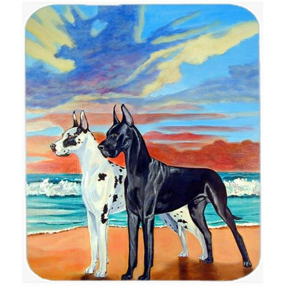 Carolines Treasures  At Sunset Great Dane Mouse Pad