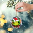 thumbnail image 1 of Árbol de Navidad Grinch Kagetolytai Adorno colgante plano de acrílico 9 cm, 1 of 3