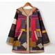 thumbnail image 5 of Abrigo Mujer Abrigo Invierno Cálido Estampado Con Capucha, 5 of 8