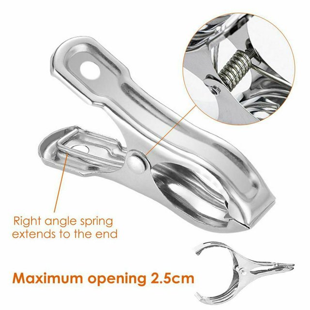 Clips de plástico para el kit de conector de abrazadera de tubo de clip de película de invernadero, para marco de pancarta de invernadero Refugio de plata 20 piezas Electrónica