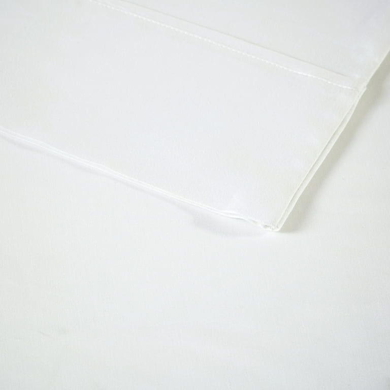 Comfort Classics 1500 TC Cotton Rich White 4 Piece Sheet Set, California  King