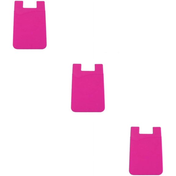 Smartphone 9 pcs Silicone Phone case Credit Card Wallet Card Holder for Phone case Cell Phone Sticker