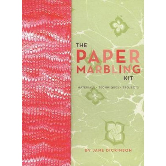 Pre-Owned The Paper Marbling Kit: Materials, Techniques, and Projects (Hardcover) 0811848639 9780811848633