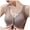 Coffee, variant on NIEWTR Bras for Older Women Floral Plus Size Bra Wireless Front Closure Bras for Senior Daisy Comfort Tshirt Bra(Black,XL)