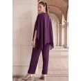 thumbnail image 2 of Jessica London Women's Plus Size 2-Piece Georgette Pantset, 2 of 3