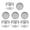 8 pieces, variant on Empty Scent Beads Jar Set, Clear Round Small Storage Container With Hollow Aluminum Lid for Air Freshener Perfumes Aromas Diffuser