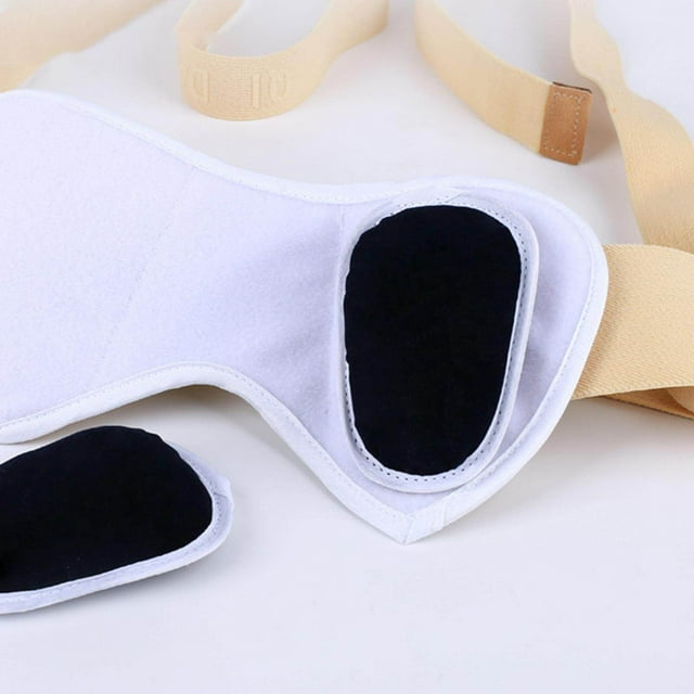 Hernia Support Belt Guard for Men Pain Support Recovery with 4 Pads Compression Pads Single Recovery 4 Silica Gel Pads
