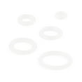 thumbnail image 1 of Pack Of 10 Clear Rubber O-Rings,Gauge (Thickness):2 (6.5Mm), 1 of 1
