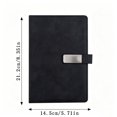 thumbnail image 3 of A5 Soft Cover Notebook Buckle Journal Thickened High Appearance Notebook Business For, 3 of 5