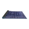 thumbnail image 2 of Ahgly Company Indoor Round Oriental Blue Industrial Area Rugs, 8' Round, 2 of 4