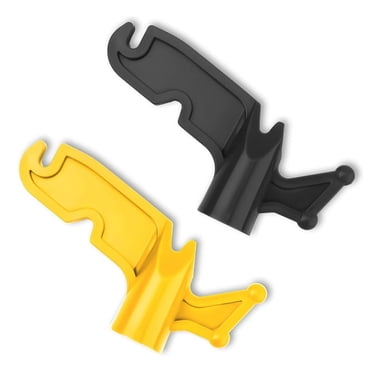 2pcs Extension Pole Hook,3/4inch Inner Diameter Screw-in Multi-Purpose Plastic Utility Hook Attachment New
