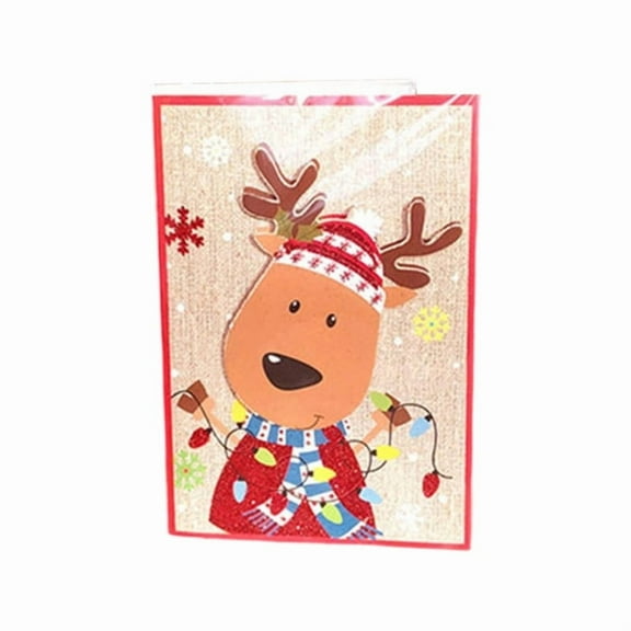 Holiday Musical Greeting Card Assorted Designs Premium Materials Artwork Included