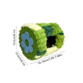 thumbnail image 3 of Bird Hammock Nest for Parrots & Small Birds, Hanging Plush Cotton Fleece Sleep Hut, Warm Winter Cage Bed with Straps, 18x15x15cm, 3 of 6