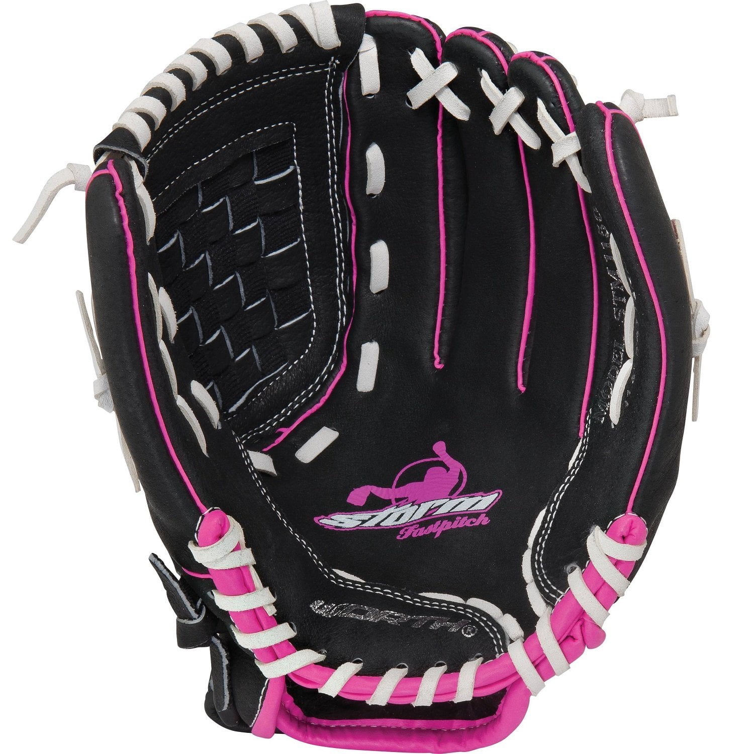 Worth Storm FastPitch Softball Glove Left Hand 12 Inch Black