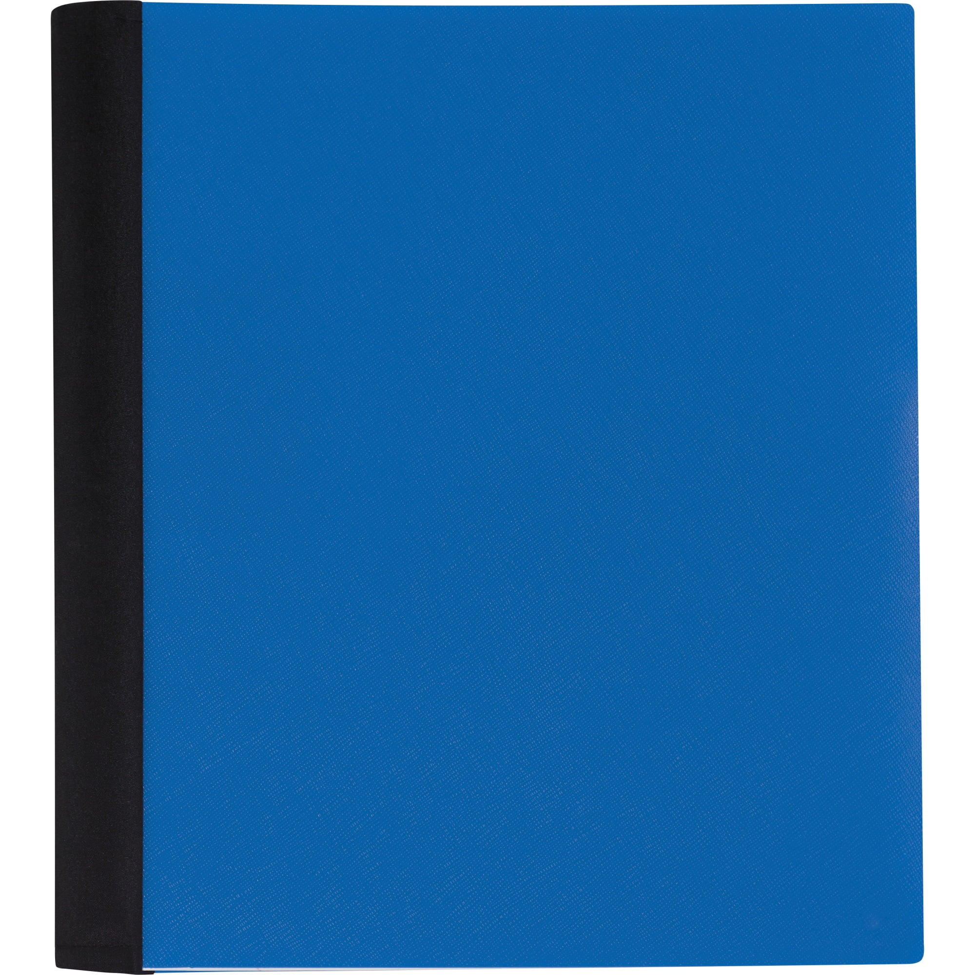 Office Depot® Brand Stellar Notebook With Spine Cover, 8-1/2' x 11', 3 Subject, College Ruled, 150 Sheets, Blue
