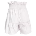 thumbnail image 6 of CAIVO Women Summer Fashion Waist Cinching Ruffle Casual Shorts Loose Fit Beach Bottoms Soft Outdoor Work Solid Color Bottoms, 6 of 7