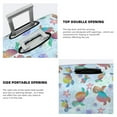 thumbnail image 5 of Fotbe Colorful Sea Turtle Luggage Cover Protector,Suitcase Protector,Scratch and Dirt Resistant,Fits 18-32 Inch Luggage-Small, 5 of 9
