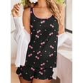 thumbnail image 4 of Avidlove Womens Pajamas Sets Soft Tank Top and Shorts Set Sleeveless Racerback Cami Sleepwear 2 Piece Summer Nightwear, 4 of 6