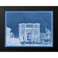 thumbnail image 2 of Vision Studio 24x19 Black Modern Framed Museum Art Print Titled - Indigo Antiquities I, 2 of 5