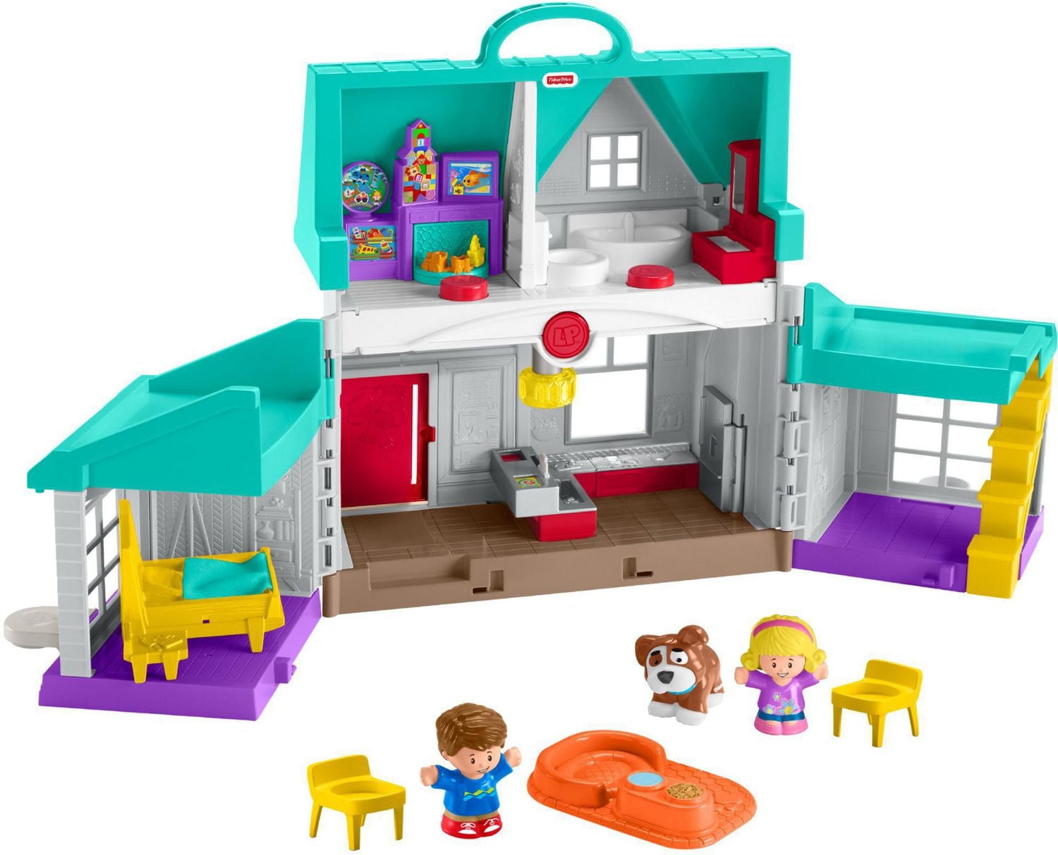 Fisher-Price Little People Big Helpers Home - Bilingual Edition, 3 to 5 years