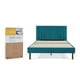 thumbnail image 1 of Cama King con Cabecera Soporte Extra Nooz  Reflex Tapizada Verde, 1 of 6