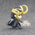 thumbnail image 1 of Avengers 4 Loki Action Figure With Movable Face Anime Cartoon Game Fit Model Statue Puppet Toys 3.94 inch, 1 of 5