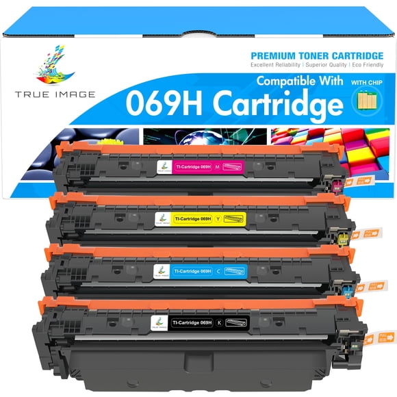 069H 069 Toner Cartridge Set MF753Cdw Replacement for Canon MF753Cdw 069 069H Toner Cartridges for Canon Color ImageCLASS MF750C LBP674C Series MF751