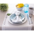 thumbnail image 5 of DII Natural Solid Chambray Tablecloth, 60X120", 100% Cotton, 5 of 6