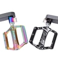 thumbnail image 4 of pitrice 1 Pair Left Right Bike Pedal Extender Pedal Pedals Part Accessories Spacers Adapter Colorful 20mm, 4 of 9