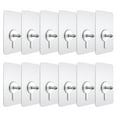thumbnail image 3 of Shisuyan 20pcs Furniture Clear Hanger Pads with Screws Non-Trace Hook Kitchen Sticker, 3 of 8