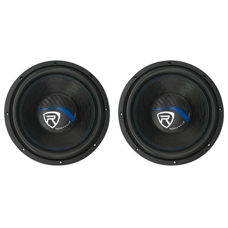 (2) Rockville K5 W12K5S2 12" 1400 Watt 2 Ohm Car Audio Subwoofers CEA Rated Subs